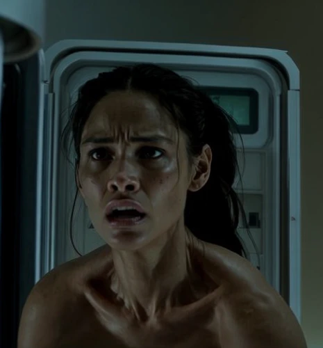 district 9,scared woman,the morgue,cyborg,valerian,head woman,freezer,contamination,sci fi surgery room,dead earth,the girl in the bathtub,the girl's face,scary woman,katniss,insurgent,clove,female doctor,shower door,battleship,woman face