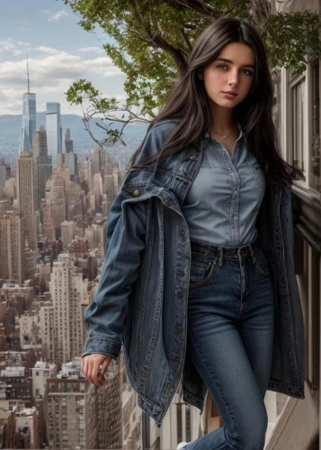 denim,denim background,jeans background,denim jeans,jeans,bluejeans,girl in overalls,denim jumpsuit,blue jeans,ny,denim jacket,denim skirt,high jeans,denims,big apple,plus-size model,on the roof,new york,nyc,city ​​portrait,Common,Common,Photography