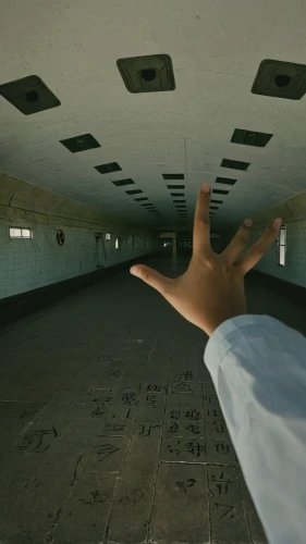 concrete ceiling,empty hall,empty interior,first person,praying hands,panopticon,urbex,klaus rinke's time field,conceptual photography,arms outstretched,under the moscow city,abandoned room,360 °,macroperspective,bunker,the morgue,ufo interior,underground garage,hands behind head,abandoned building,Photography,Documentary Photography,Documentary Photography 08