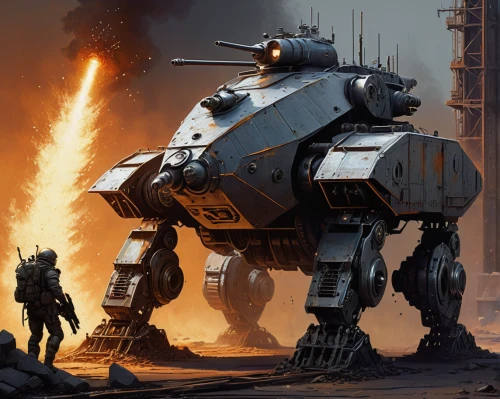 dreadnought,mecha,mech,robot combat,war machine,droids,kosmus,droid,tau,sci fi,sci fiction illustration,cg artwork,at-at,armored animal,military robot,sci-fi,sci - fi,carrack,concept art,scifi,Conceptual Art,Sci-Fi,Sci-Fi 21