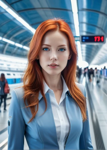 the girl at the station,women in technology,flight attendant,stock exchange broker,railroad engineer,sprint woman,bussiness woman,online path travel,stewardess,travel woman,blur office background,asuka langley soryu,artificial hair integrations,neon human resources,white-collar worker,business angel,airplane passenger,place of work women,channel marketing program,women's network