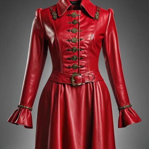 red tunic,red coat,folk costume,imperial coat,military uniform,women's clothing,costume design,a uniform,martial arts uniform,nurse uniform,dress form,frock coat,lady in red,poppy red,ladies clothes,victorian fashion,silk red,academic dress,red,maraschino,Photography,General,Realistic