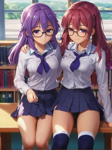 reading glasses,tutoring,tutor,two glasses,with glasses,school uniform,two girls,classroom,study room,book glasses,novels,school children,librarian,reading,school clothes,glasses,sisters,classroom training,students,readers,Photography,Artistic Photography,Artistic Photography 15