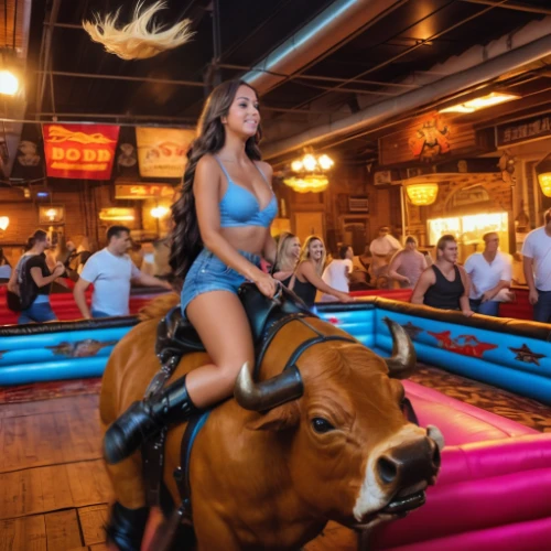 bull riding,barrel racing,cowgirl,line dance,rodeo,western riding,country-western dance,cowgirls,cow boy,western pleasure,tin roof,wild west,texas longhorn,rodeo clown,buffalos,wild horse,beer tables,go-go dancing,horseback,cowboy mounted shooting