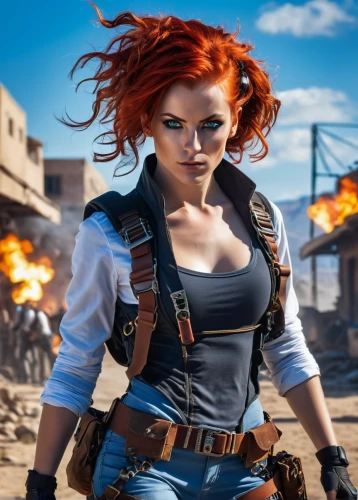 renegade,action-adventure game,girl with gun,massively multiplayer online role-playing game,woman fire fighter,girl with a gun,lara,woman holding gun,nora,full hd wallpaper,maci,fiery,piper,fallout4,fire background,pirate,game art,gunfighter,shooter game,fire fighter