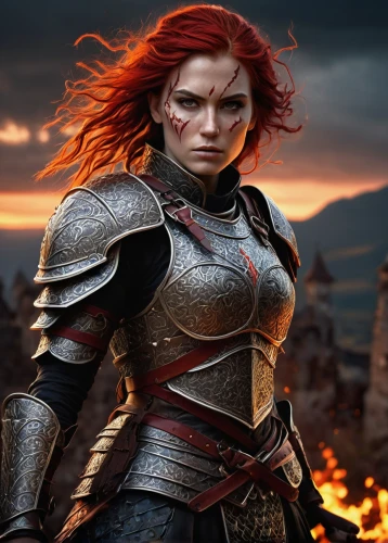 female warrior,fiery,warrior woman,fire background,woman fire fighter,strong woman,massively multiplayer online role-playing game,joan of arc,strong women,heroic fantasy,hard woman,fire angel,fantasy woman,swordswoman,fire siren,flame of fire,full hd wallpaper,firestar,catarina,firethorn,Illustration,Realistic Fantasy,Realistic Fantasy 26