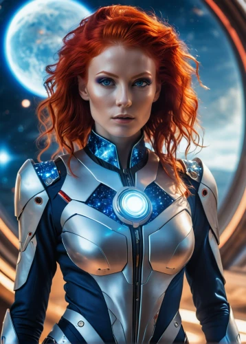 symetra,nova,fantasy woman,starfire,solar,sci fiction illustration,breastplate,head woman,andromeda,cyborg,digital compositing,female warrior,space-suit,firestar,sci fi,avenger,jaya,superhero background,cleanup,massively multiplayer online role-playing game