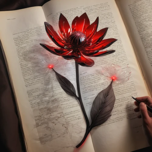 bookmark with flowers,magic book,bookmark,lotus art drawing,spiral book,flame flower,fire poker flower,elven flower,sacred lotus,drawing with light,lotus flower,fire flower,flower art,flower painting,magic grimoire,flower illustrative,lotus blossom,scrapbook flowers,flower drawing,book pages,Conceptual Art,Daily,Daily 11