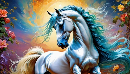 unicorn background,a white horse,colorful horse,arabian horse,dream horse,unicorn art,albino horse,white horse,equine,beautiful horses,gypsy horse,white horses,painted horse,my little pony,unicorn,belgian horse,rainbow unicorn,equines,pegasus,spring unicorn,Conceptual Art,Fantasy,Fantasy 05