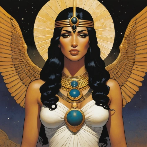 goddess of justice,priestess,cleopatra,ancient egyptian girl,athena,pharaonic,queen of the night,wonderwoman,star mother,fantasy woman,horus,the archangel,ancient egypt,ancient egyptian,mythological,archangel,sorceress,zodiac sign libra,aphrodite,messenger of the gods,Conceptual Art,Daily,Daily 08