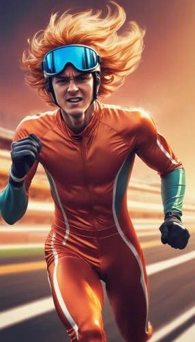 sprint woman,speed skating,female runner,automobile racer,endurance sports,long track speed skating,inline speed skating,running fast,short track speed skating,board track racing,sci fiction illustration,racing video game,track racing,speed,mobile video game vector background,sports prototype,feathered race,racer,ski race,acceleration,Conceptual Art,Fantasy,Fantasy 01