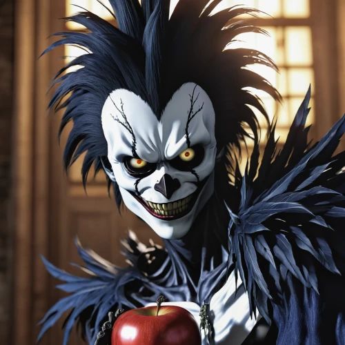 horror clown,scary clown,scare crow,shinigami,joker,creepy clown,clown,spawn,sting,it,trickster,harley,syndrome,jester,count,corvus,vanitas,male mask killer,rodeo clown,corvin,Photography,General,Realistic