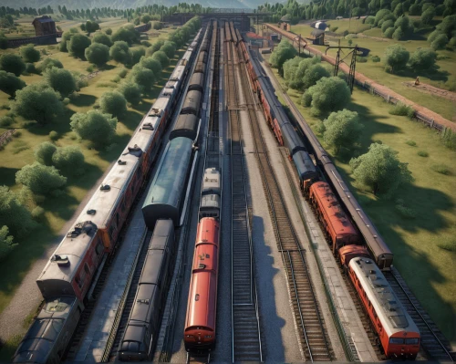 rail traffic,freight trains,rail transport,railway rails,railway axis,tgv 1 and 2 trailer,railroads,railway lines,trains,container train,rail road,marshalling yard,goods train,merchant train,railway,railtrack,railway tracks,high-speed rail,railway system,locomotives,Unique,Design,Knolling