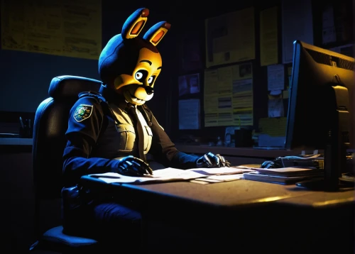 night administrator,cyber crime,anonymous hacker,cybercrime,jackal,hacker,darknet,cyber security,administrator,jackrabbit,mute,magistrate,dark web,the community manager,neon human resources,computer security,criminal police,cybersecurity,dispatcher,operator,Illustration,Paper based,Paper Based 19