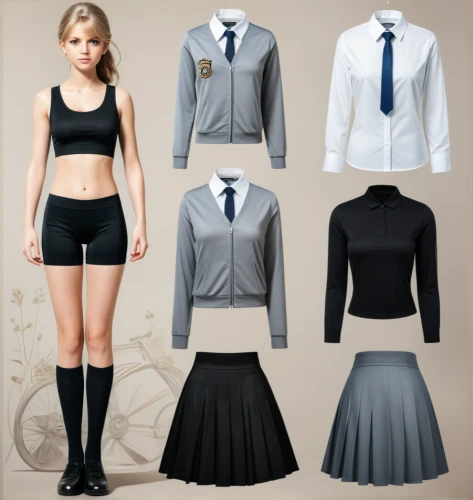 women's clothing,martial arts uniform,ladies clothes,women clothes,menswear for women,sports uniform,school clothes,bicycle clothing,clothing,cheerleading uniform,formal wear,clothes,school uniform,fashionable clothes,fashion vector,women fashion,police uniforms,sports gear,black and white pieces,anime japanese clothing,Photography,General,Natural