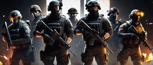 officers,assassins,vigil,soldiers,fuze,police officers,swat,shooter game,outbreak,merc,balaclava,mute,infantry,battlefield,civil defense,infiltrator,aop,military organization,special forces,the army,Conceptual Art,Fantasy,Fantasy 10