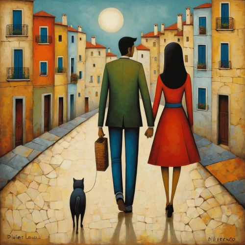 two people,young couple,loving couple sunrise,man and wife,as a couple,man and woman,oil painting on canvas,passepartout,vintage man and woman,romantic portrait,vintage boy and girl,couple - relationship,couple in love,motif,italian painter,couple,love couple,promenade,oil painting,italian poster,Art,Artistic Painting,Artistic Painting 29