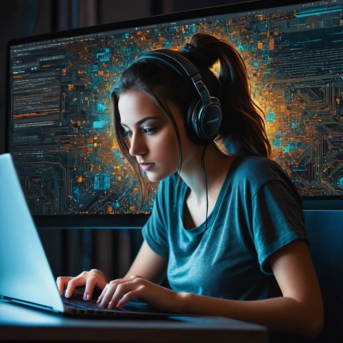 girl at the computer,women in technology,computer addiction,crypto mining,computer art,girl studying,computer code,connectcompetition,digital rights management,desktop support,man with a computer,computer business,computer program,night administrator,programmer,computer freak,distance-learning,distance learning,remote work,computer graphics,Photography,General,Fantasy