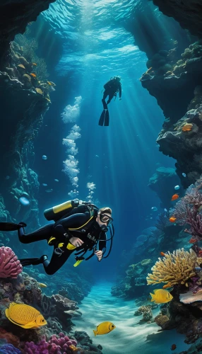 underwater background,underwater diving,scuba diving,scuba,underwater landscape,sea life underwater,ocean underwater,underwater world,reef tank,divemaster,ocean floor,freediving,undersea,coral reef,coral reefs,under the sea,aquatic life,deep sea diving,marine life,underwater fish,Illustration,Retro,Retro 25