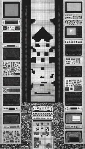 graphic calculator,tv test pattern,oscilloscope,synthesizers,microcassette,modular,analog synthesizer,synthesizer,computer cluster,radio cassette,circuitry,cassettes,cassette deck,computer art,motherboard,systems icons,turbographx-16,test pattern,musicassette,calculating machine,Conceptual Art,Daily,Daily 29