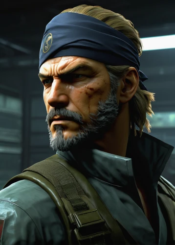 shimada,mercenary,bandana background,snake's head,male character,shinobi,che,edit icon,snake,cancer icon,kojima,sakko,botargo,crossbones,edge muscle,yi sun sin,merle black,deacon,admiral von tromp,game character,Illustration,Realistic Fantasy,Realistic Fantasy 32