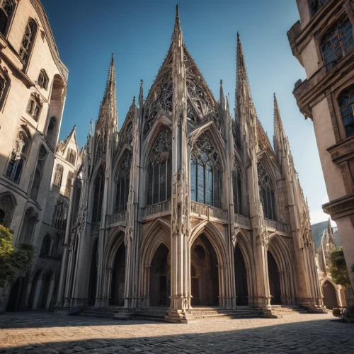 milan cathedral,gothic architecture,cologne cathedral,rouen,ulm minster,reims,gothic church,nidaros cathedral,duomo,metz,duomo di milano,cologne,cathedral,haunted cathedral,st-denis,cologne panorama,notre dame,notre-dame,milan,the cathedral,Photography,General,Realistic