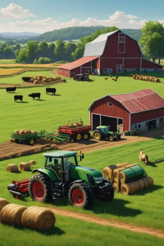 farm landscape,farm background,agricultural machinery,hay farm,straw bales,hay bales,bales of hay,farms,farm tractor,farm animals,bales,farmstead,farm yard,farm pack,mountain meadow hay,roumbaler straw,farm set,round bales,farming,farm,Art,Classical Oil Painting,Classical Oil Painting 10