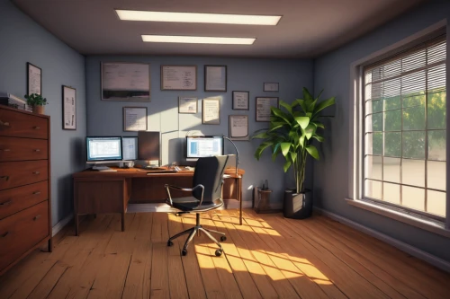 study room,blur office background,morning light,desk,working space,visual effect lighting,modern office,wooden desk,workspace,office desk,daylighting,modern room,secretary desk,3d render,writing desk,boy's room picture,3d rendered,scene lighting,offices,consulting room,Art,Artistic Painting,Artistic Painting 26