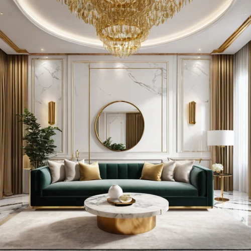 luxury home interior,art deco,interior decoration,gold stucco frame,contemporary decor,modern decor,sitting room,interior decor,interior design,livingroom,luxurious,apartment lounge,luxury property,living room,interior modern design,3d rendering,ornate room,deco,neoclassical,gold wall,Photography,General,Realistic