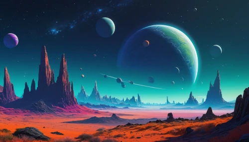 alien planet,alien world,futuristic landscape,lunar landscape,fantasy landscape,planets,space art,planet alien sky,desert planet,planet,planet eart,exoplanet,gas planet,moon valley,vast,terraforming,spacescraft,earth rise,scifi,dune landscape,Conceptual Art,Sci-Fi,Sci-Fi 16