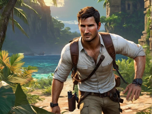 lara,cuba background,indiana jones,croft,game art,full hd wallpaper,tropical bird climber,tropical jungle,action-adventure game,background images,cargo pants,tropics,gale,background screen,south pacific,hd wallpaper,videogame,monkey island,tarzan,manly,Conceptual Art,Daily,Daily 31