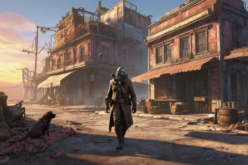 wasteland,fallout4,nomad,post apocalyptic,desolate,the wanderer,ghost town,destroyed city,karnak,wild west,fallout,desolation,the market,post-apocalyptic landscape,bazaar,vendor,huntress,wanderer,medina,nomad life,Conceptual Art,Fantasy,Fantasy 24