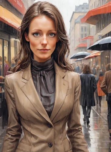 woman in menswear,woman walking,woman at cafe,businesswoman,woman holding a smartphone,world digital painting,woman thinking,sprint woman,white-collar worker,city ​​portrait,oil painting,female doctor,oil painting on canvas,business woman,overcoat,woman shopping,bussiness woman,women in technology,cigarette girl,menswear for women,Digital Art,Comic