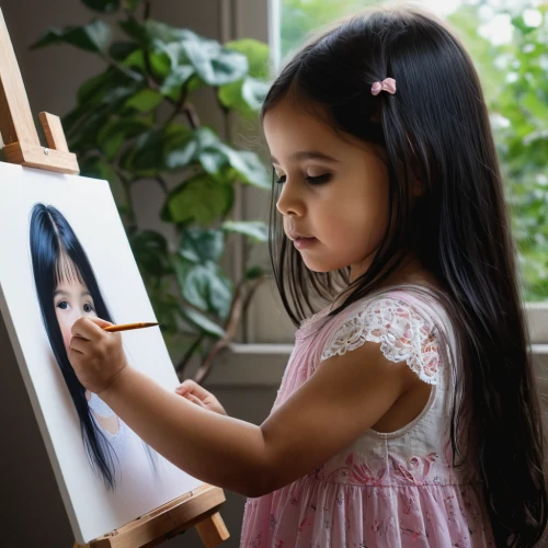 photo painting,flower painting,child portrait,caricaturist,girl drawing,painting technique,artist portrait,children drawing,girl portrait,child art,art painting,portrait photographers,mystical portrait of a girl,oil painting,custom portrait,meticulous painting,portrait of a girl,artist,photographing children,italian painter,Photography,General,Natural