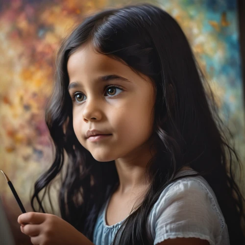 child portrait,girl portrait,mystical portrait of a girl,girl drawing,little girl with umbrella,portrait of a girl,digital painting,child art,oil painting on canvas,photo painting,art painting,oil painting,artist portrait,world digital painting,beautiful pencil,colored pencils,girl with bread-and-butter,coloured pencils,little girl in wind,the little girl,Photography,General,Cinematic
