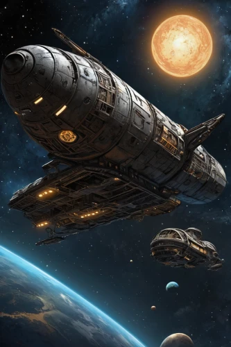 space ships,carrack,star ship,starship,fast space cruiser,battlecruiser,victory ship,sci fiction illustration,cg artwork,fleet and transportation,dreadnought,federation,spaceships,flagship,ship releases,spacecraft,space art,supercarrier,space ship,space craft,Illustration,American Style,American Style 13