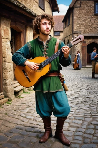 bard,the pied piper of hamelin,itinerant musician,sock and buskin,art bard,buskin,folk music,hamelin,hobbiton,dulcimer herb,medieval street,bouzouki,pied piper,luthier,classical guitar,medieval,hurdy gurdy,medieval market,folk instrument,middle ages,Photography,Black and white photography,Black and White Photography 10