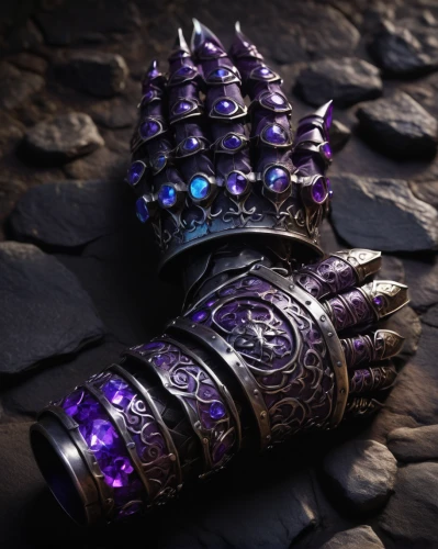 thanos infinity war,gauntlet,thanos,formal gloves,crown render,monsoon banner,steampunk gears,colored stones,purple,cinema 4d,mod ornaments,grave jewelry,wall,trinkets,ring jewelry,armour,jewelries,balance,column of dice,precious stones,Unique,3D,Modern Sculpture