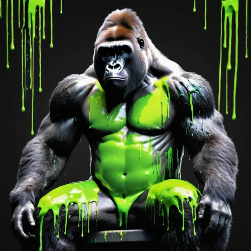 gorilla,gorilla soldier,kong,silverback,ape,patrol,incredible hulk,king kong,hulk,cleanup,avenger hulk hero,primate,war monkey,aaa,chimpanzee,great apes,chimp,orangutan,the monkey,monkey soldier,Conceptual Art,Graffiti Art,Graffiti Art 08