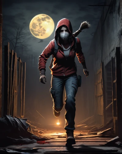 red riding hood,action-adventure game,red hood,game illustration,little red riding hood,assassin,game art,play escape game live and win,adventure game,android game,pubg mascot,huntress,moon walk,grimm reaper,balaclava,sci fiction illustration,bandit theft,live escape game,robber,hooded man,Illustration,Abstract Fantasy,Abstract Fantasy 22