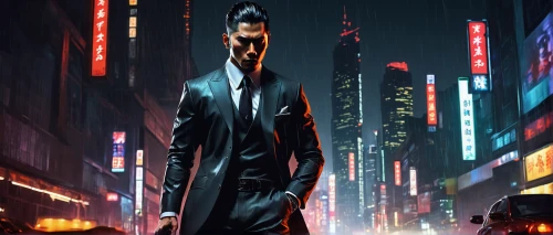 black businessman,black city,spy visual,a black man on a suit,businessman,sci fiction illustration,spy,agent,agent 13,cyberpunk,white-collar worker,night administrator,dark suit,neon human resources,3d man,ceo,african businessman,detective,executive,business man,Art,Artistic Painting,Artistic Painting 24