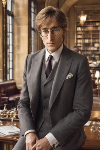 librarian,barrister,harry potter,potter,book glasses,silver framed glasses,professor,bookworm,john lennon,attorney,reading glasses,lawyer,scholar,lace round frames,hogwarts,gentlemanly,lecturer,men's suit,prince of wales,business man,Photography,Realistic