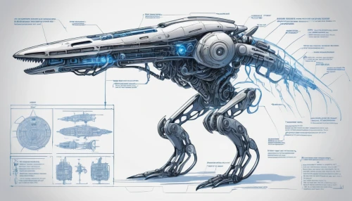 deep-submergence rescue vehicle,dreadnought,exoskeleton,sci fiction illustration,carrack,sci fi,cybernetics,concept art,biomechanical,sci-fi,sci - fi,battlecruiser,scifi,droid,mech,cardassian-cruiser galor class,carapace,limb males,alien warrior,erbore,Unique,Design,Blueprint