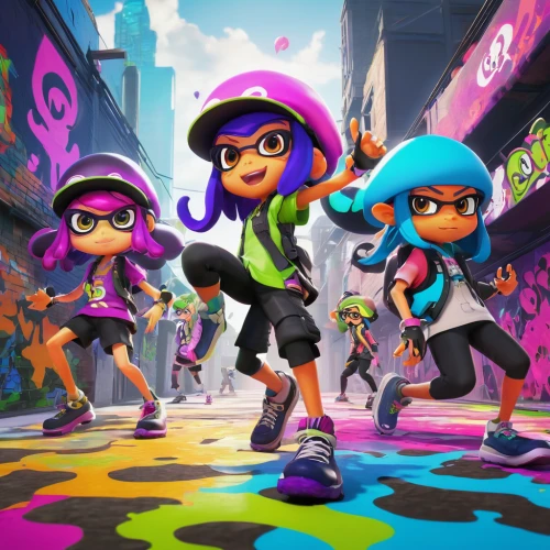 squid game,squids,party banner,monsoon banner,bandana background,purple,cg artwork,competition event,media concept poster,squid game card,a3 poster,poster mockup,vector people,purple wallpaper,april fools day background,birthday banner background,patrol,community connection,no purple,wall,Conceptual Art,Oil color,Oil Color 17
