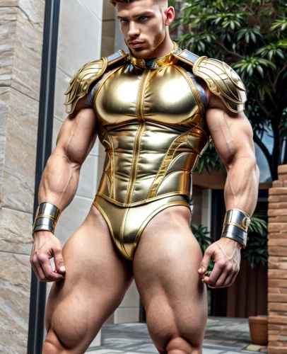 bodybuilder,bodybuilding,body building,muscle man,edge muscle,body-building,steel man,aquaman,ryan navion,bodybuilding supplement,butomus,muscular,kryptarum-the bumble bee,bronze,super hero,cosplayer,macho,cosplay image,austin stirling,superhero