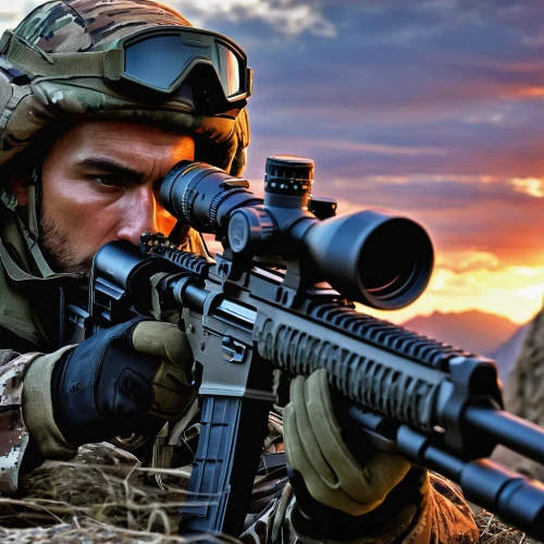 marine expeditionary unit,sniper,rifleman,us army,united states marine corps,red army rifleman,usmc,spotting scope,united states army,tactical flashlight,marine corps,armed forces,infantry,accuracy international,the sandpiper combative,war correspondent,military person,special forces,gallantry,close shooting the eye,Illustration,Realistic Fantasy,Realistic Fantasy 41