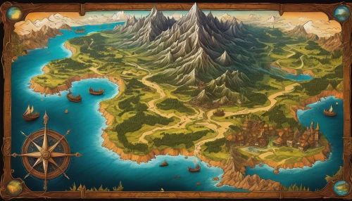 map icon,treasure map,northrend,old world map,island of fyn,water courses,lavezzi isles,map world,world map,raft guide,cartography,an island far away landscape,island of juist,peninsula,monkey island,coastal and oceanic landforms,druid grove,the continent,world's map,islands,Art,Classical Oil Painting,Classical Oil Painting 19