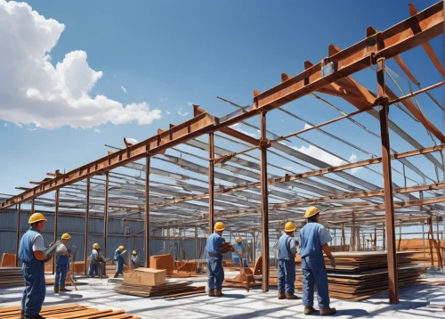 prefabricated buildings,wooden frame construction,roof construction,steel construction,roof structures,roof truss,structural engineer,construction industry,construction site,building construction,construction area,eco-construction,aircraft construction,construction set,ceiling construction,building work,steel beams,wooden construction,steel scaffolding,construction workers,Illustration,Japanese style,Japanese Style 07
