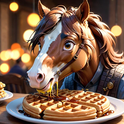 waffles,waffle,liege waffle,brown horse,plate of pancakes,weehl horse,horse,horse meat,pancakes,hotcakes,equine,neigh,belgian waffle,pancake,a horse,dream horse,play horse,crêpe,american pancakes,alpha horse,Anime,Anime,Cartoon