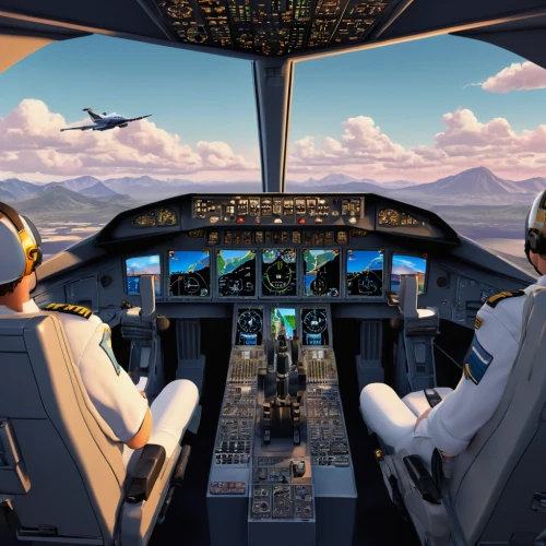 flight instruments,flight engineer,cockpit,aviation,air new zealand,flight board,boeing 787 dreamliner,airbus a380,aircraft cabin,boeing 737 next generation,airbus,dornier 328,northrop grumman,air combat,approach,simulator,the interior of the cockpit,embraer r-99,aircraft take-off,cargo aircraft,Illustration,Japanese style,Japanese Style 07